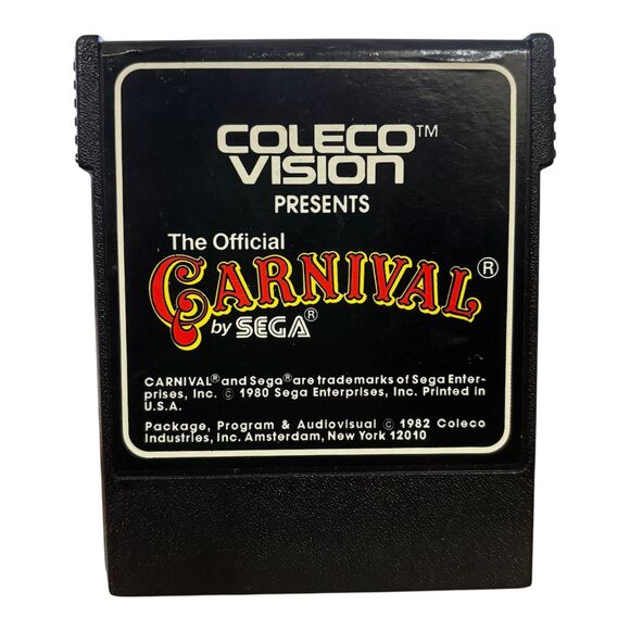 Carnival By Sega - ColecoVision - Cartridge Only - Tested & Works - Picture 1 of 7